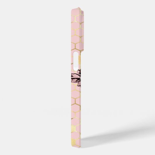 ピンクビー Case-Mate iPhoneケース (裏面 / 右)