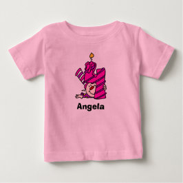ピンクピエロ第3誕生日Tシャツ ベビーTシャツ