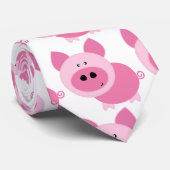 ピンクピギーズマン ネクタイ (ロール)
