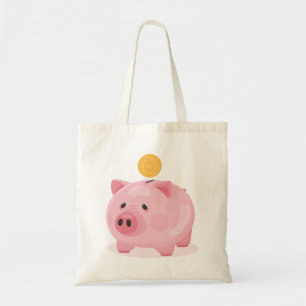ピンクピギーバンク トートバッグ
