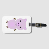 ピンクピギー ラゲッジタグ (正面横)