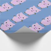 ピンクピギー ラッピングペーパー (角)