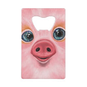 ピンクピグボトルオープナースマイル クレジットカード栓抜き (裏面)