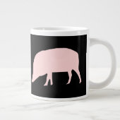 ピンクピグマグ ジャンボコーヒーマグカップ (右)