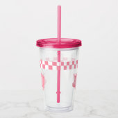 ピンクピグ アクリルタンブラー (右)