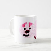 ピンクピグ コーヒーマグカップ (正面左)