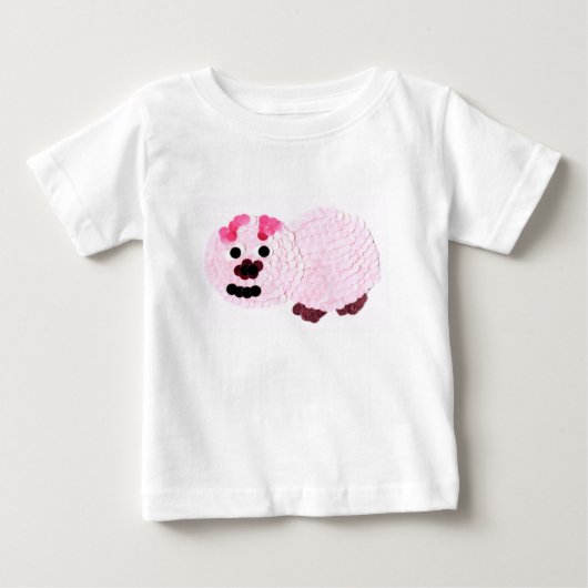 ピンクピグ ベビーTシャツ (正面)