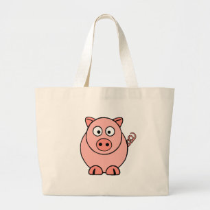 ピンクピグ ラージトートバッグ