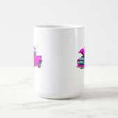 ピンクピックアップ コーヒーマグカップ (中央)