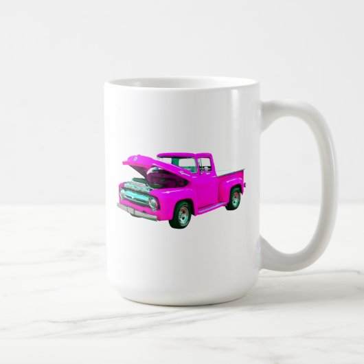 ピンクピックアップ コーヒーマグカップ (右)