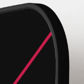 ピンクピックピックボールチャンプパドル ピックルボールラケット (左詳細)