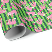 ピンクピックボールのナマケモノ🦥 ラッピングペーパー (ロールコーナー)