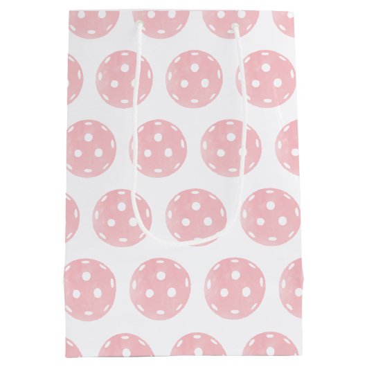 ピンクピックボール ミディアムペーパーバッグ (裏面)