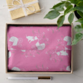 ピンクピットブルドッグベビーシャワー 薄葉紙 (ギフト)