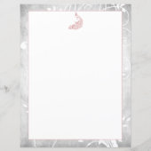 ピンクピーコック文房具 (裏面)