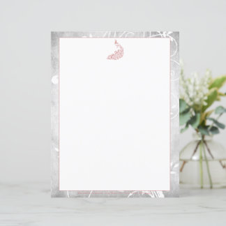 ピンクピーコック文房具