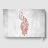 ピンクピーコッ結婚クズゲストブック ゲストブック (裏面)