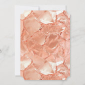 ピンクピーチバラ金ゴールドグラム 招待状 (裏面)