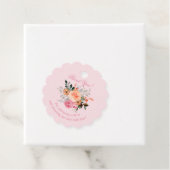 ピンクピーチフローラベビーガールが行く フェイバータグ