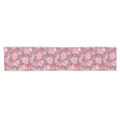 ピンクピーニーズテーブルランナー ショートテーブルランナー (横)