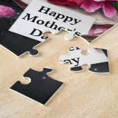 ピンクピーニーマザーズデイブルンチジグソーパズル ジグソーパズル (側面)