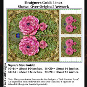 ピンクピーニー&ピーコック羽毛タイルEH6デコページ 薄葉紙