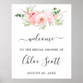 ピンクピ素朴オニーフローラブライダルシャワーへようこそ ポスター (正面)