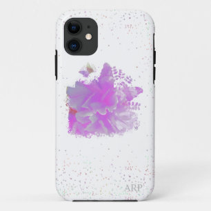*~*ピンクピ絵画オニのアートバタフライAR3 iPhone 11 ケース