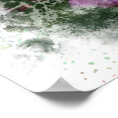 *~*ピンクピ絵画オニ芸術的のアートAR1 ポスター (角)