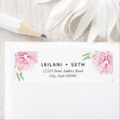 ピンクピ色彩の鮮やかオニーフローラ | 結婚s ラベル (インサイチュ)