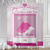 ピンクファッションドリームガウンワードローブキンセアニェラパーティー タペストリー