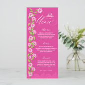 ピンクファッションドリームプリンセスガウンキンセアニェラパーティー メニュー (スタンド正面)