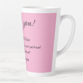 ピンクファミリービジネス詳細 カフェラテマグ (右)