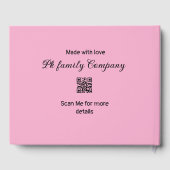 ピンクファミリービジネス詳細 ゲストブック (裏面)