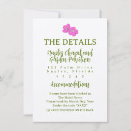 ピンクファンキーとグリーンの熱帯詳細 シーズンカード