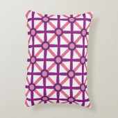ピンクファンキーと紫のパターン アクセントクッション (裏面(縦))