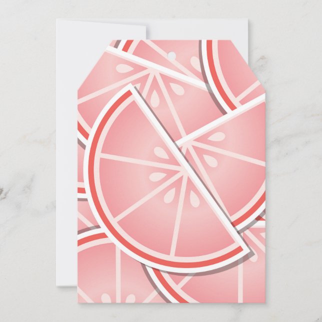 ピンクファンキーのグレープフルーツくさび (正面)