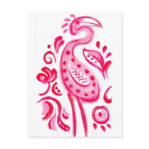 ピンクファンキーのフラミゴペイズリー模様