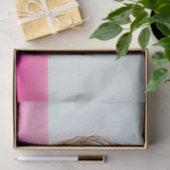 ピンクファンキーのヘッドフォンとディスコボールを使ったナマケモノ 薄葉紙 (ギフト)