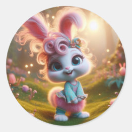 ピンクファンシーと ラウンドシール