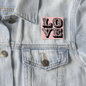 ピンクファンシーラブピン 缶バッジ (インサイチュ)