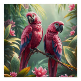 ピンクファンタジーインコ ポスター