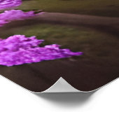 ピンクファンタジーフラワーフェアリープリンセスアートビッグ ポスター (角)