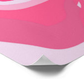 ピンクファンタジー美的ドリームスケープのポスター ポスター (角)