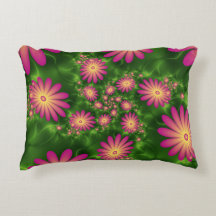 ピンクファンタジー花モダン抽象芸術フラクタル