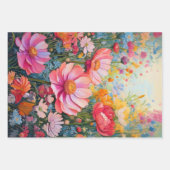 ピンクファンタジー花園 ラッピングペーパーシート (正面2)