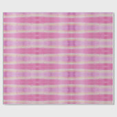 ピンクファンダンゴパープルバレンタインハート水彩 ラッピングペーパー (フラット)