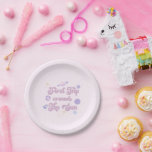 ピンクファーストのまわりにトリップザサン宇宙1st誕生日 ペーパープレート<br><div class="desc">これらは最初の旅のまわりに日宇宙第1の誕生日パーティー紙のプレート!宇宙星ピンク紫色の惑星ロケット星形</div>