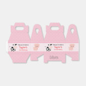 ピンクファームの誕生日パーティーのお気に入りボックス（女の子） フェイバーボックス (折り畳みなし)