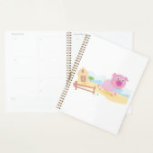 ピンクファームピグスパイラルプランナー プランナー手帳 (ディスプレー)
